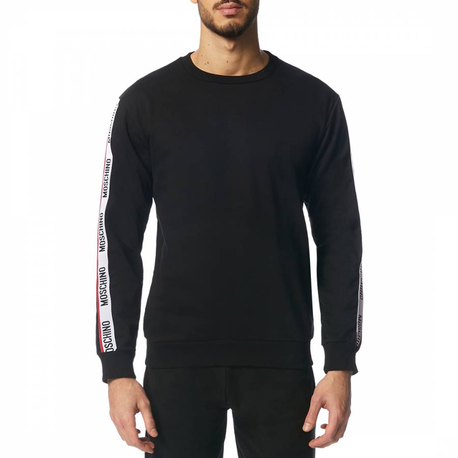 Black Branded Sweatshirt - BrandAlley