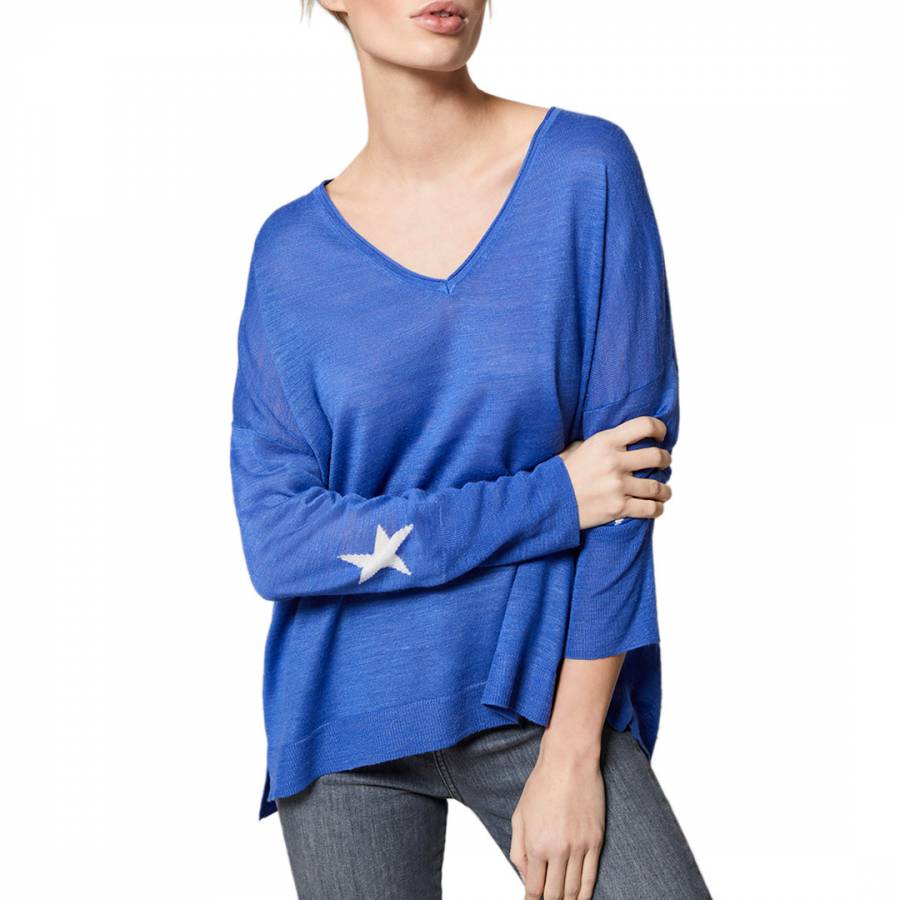 Mint velvet sale blue star jumper