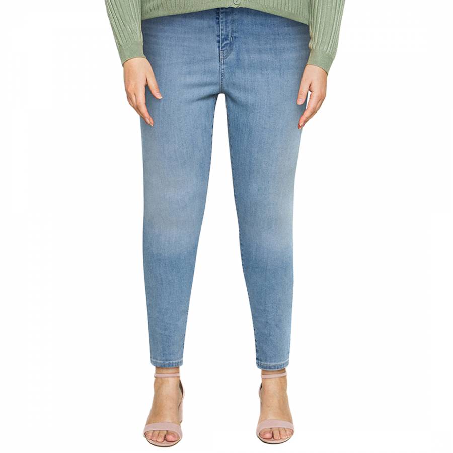 Blue Mile High Plus Size Stretch Jeans - BrandAlley