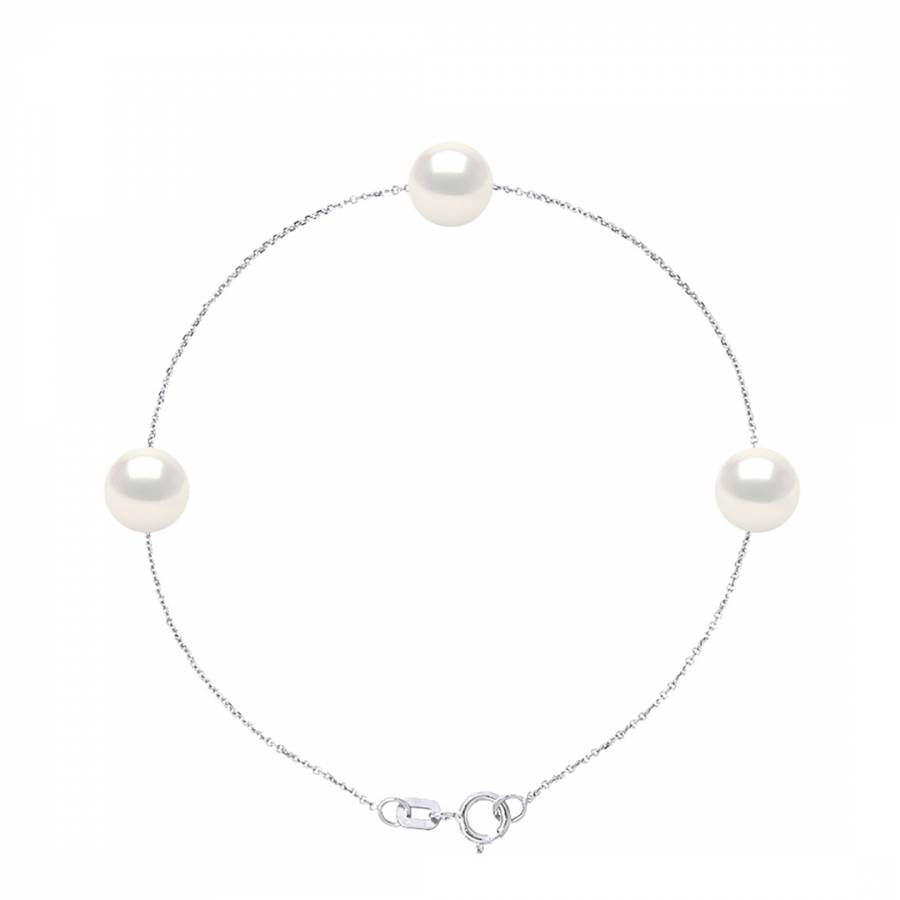 Pandora ME Treated Freshwater Cultured Pearl Bracelet | Sterling silver |  Pandora US