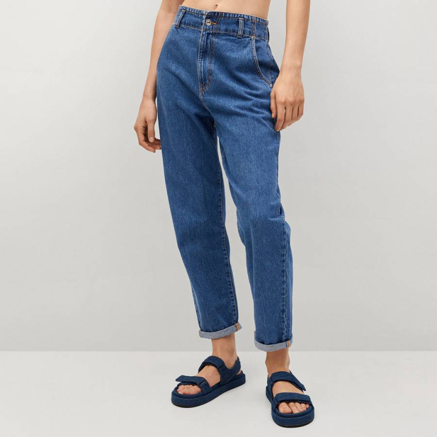 Blue 36                  EU discount 85% WOMEN FASHION Jeans Slouchy jeans NO STYLE H&M slouchy jeans 