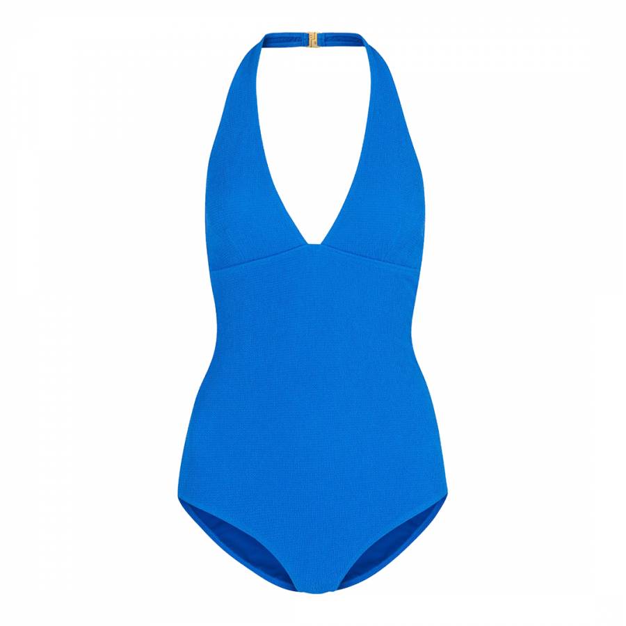 Blue Klara Minimal Swimsuit - BrandAlley