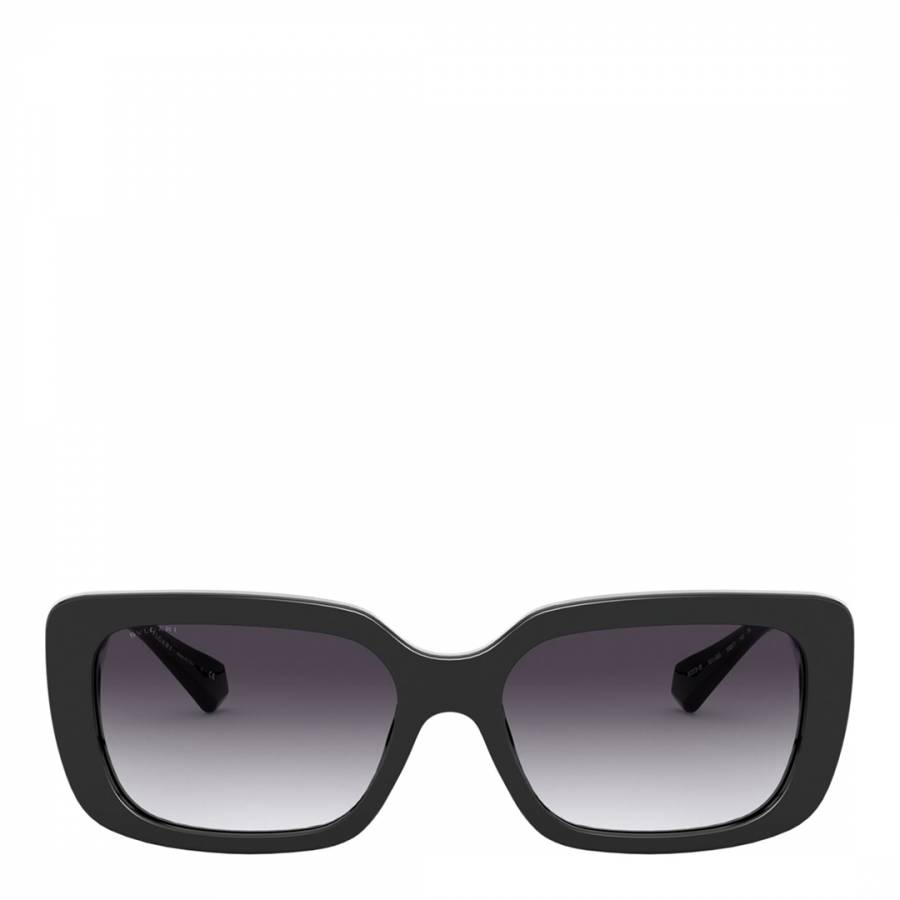 Women's Black/Gradient Grey Bvlgari Sunglasses 56mm - BrandAlley