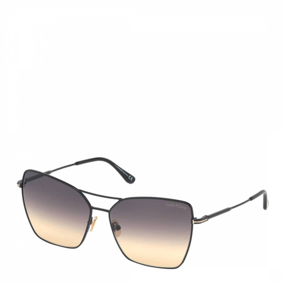 Brown Womens Sunglasses Tom Ford Sunglasses - Save 25% Tom Ford Metal Sunglasses in Black 