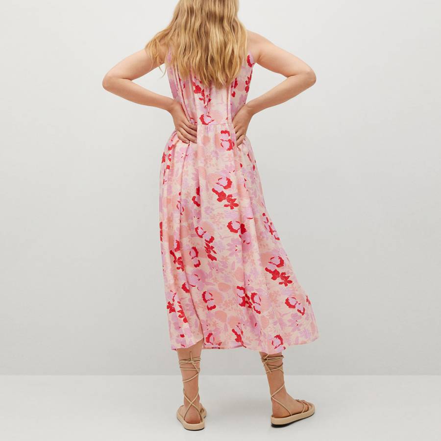 Multi Flowy Printed Dress - BrandAlley