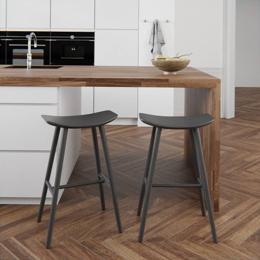 hatton wooden bar stool