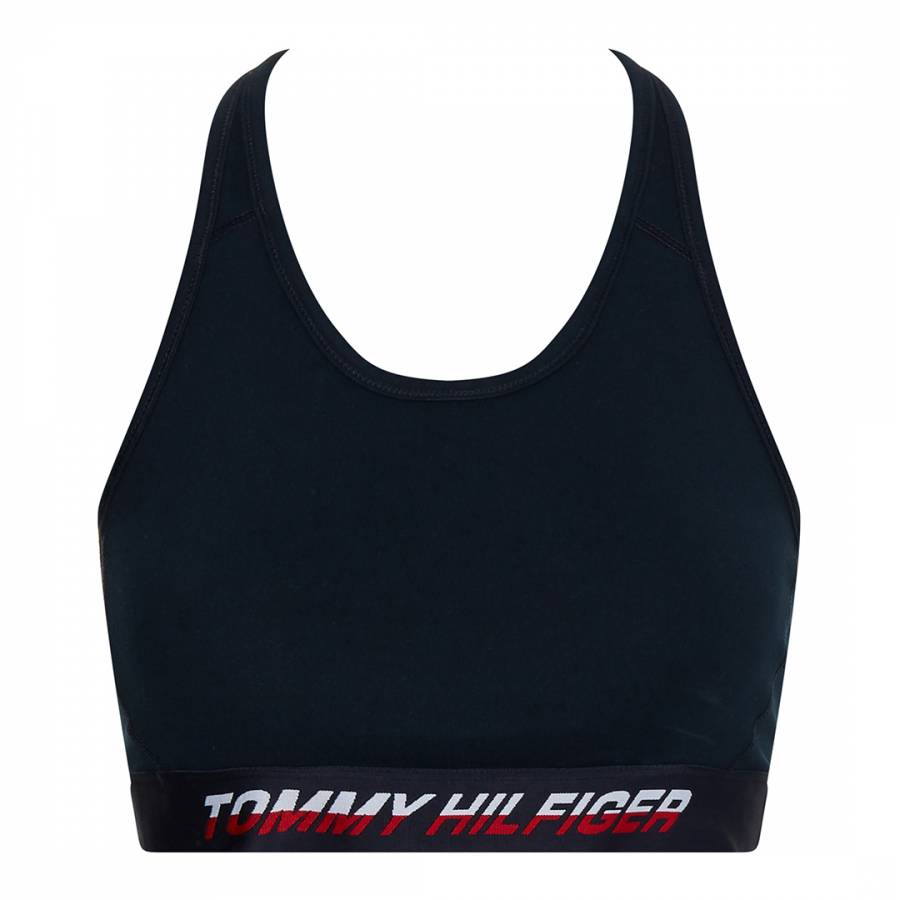 Tommy Hilfiger Sport Womens Seamless Racerback Sports Bra