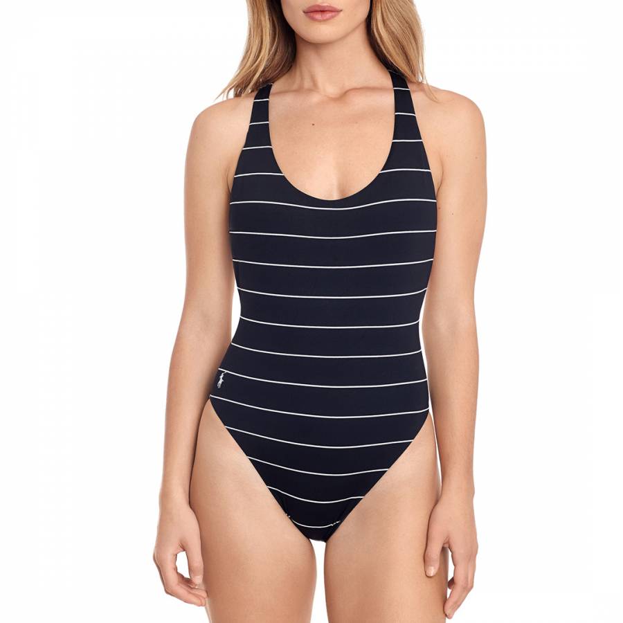 POLO Martinique Tank Shelf Bra Swimsuit in Marine Blue - For Her from The  Luxe Company UK