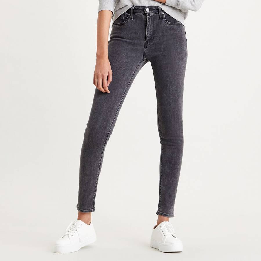Washed Black 721™ High Rise Skinny Stretch Jeans - BrandAlley