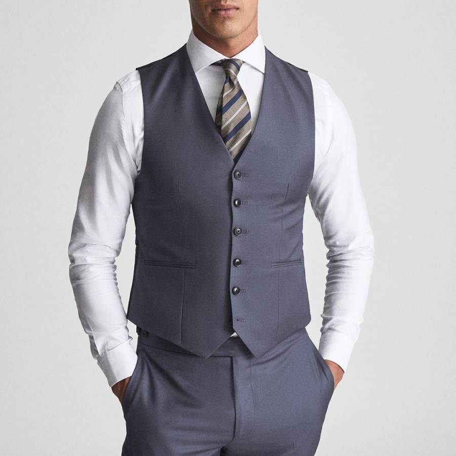 Navy hotsell horseshoe waistcoat