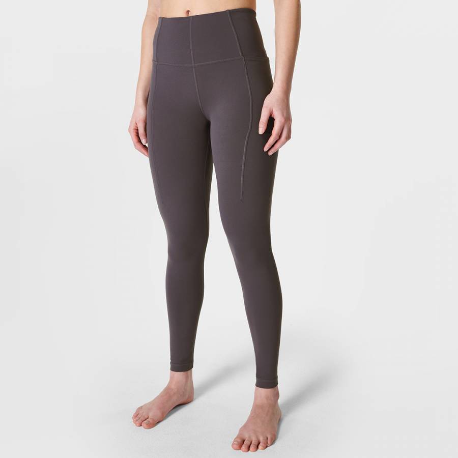 Navy Super Soft Yoga Leggings - BrandAlley