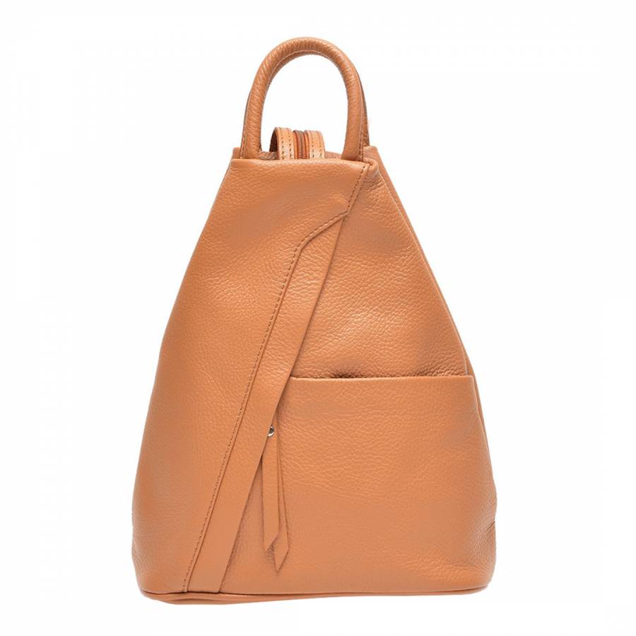 Brown Leather Backpack BrandAlley