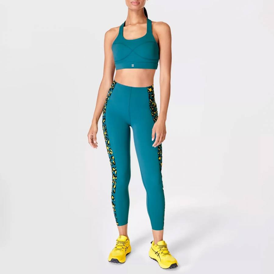 Pixel Leopard Print Power UltraSculpt High Waist Workout Leggings - New  Season Sweaty Betty - Sales - Women - BrandAlley