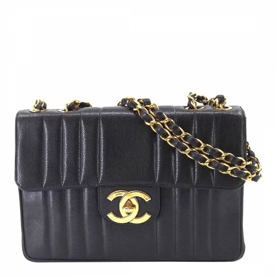 Black Chanel Matelasse Shoulder Bag - BrandAlley