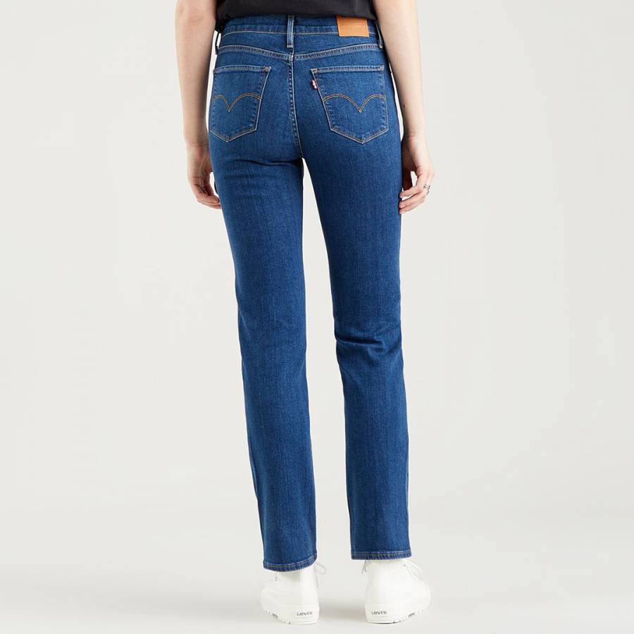 Blue 724™ High Rise Straight Jeans - BrandAlley