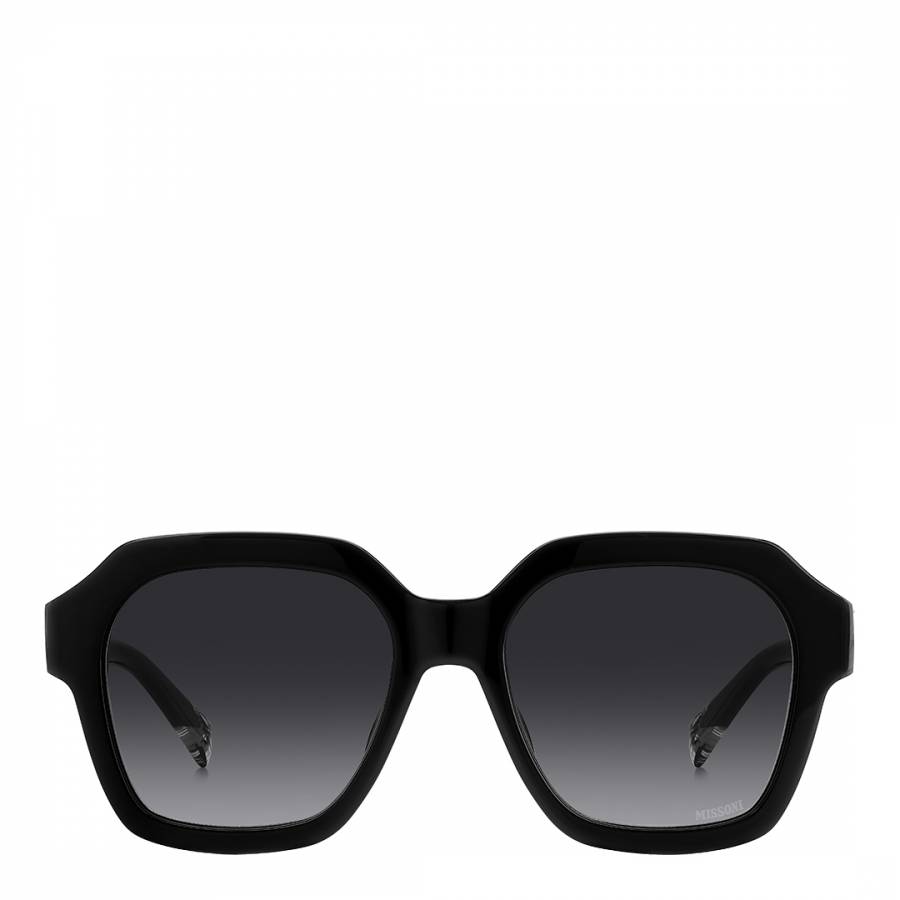 Dark Grey Shaded Geometrical Sunglasses - BrandAlley