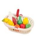 New Classic Toys Fruit Basket Cutting Meal Playset