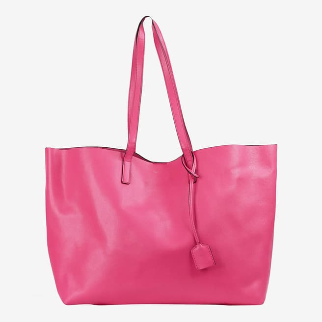 Saint Laurent Pink 2015 Shopping Leather Tote - BrandAlley