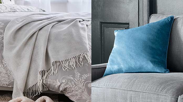 Spring Home Reset: Cushions, Throws & Curtains