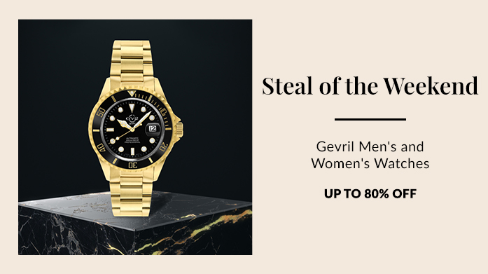 Steal Of The Weekend: Gevril Swiss Watches