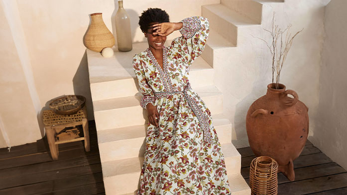May Must Haves For Her Explore our May Must-Haves for her, super stylish staples, dresses and blouses that'll take you from day to night with ease. Carefully handpicked for the month of May, shop the best of Boden, Weird Fish and friends.