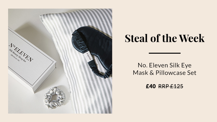 Steal: No.11 Silk Eye Mask & Pillowcase Set