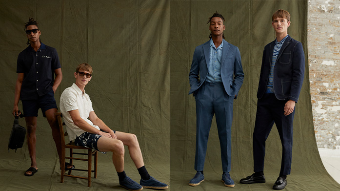 Ted Baker Men's Clearance Shop huge deals on premium menswear in our Ted Baker clearance. Find smart and casual picks for the warmer seasons, including classic polos, jersey shirts, cargo trousers and cotton shorts.