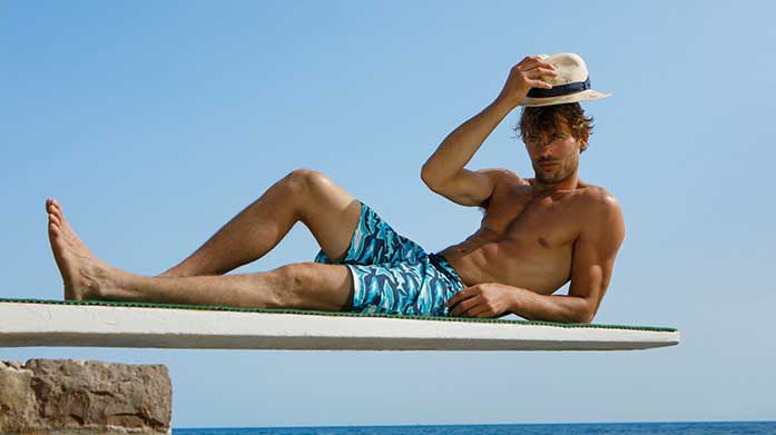 Winter Sun Edit For Him  Discover exotic prints and vibrant designs insideour men's swimwear edit. You'll find swim shorts and beach shirts, perfect for that winter sun destination.