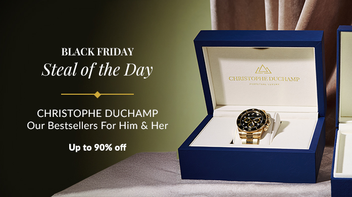 Black Friday Steal: Christophe Duchamp: Our Bestsellers For Him And Her