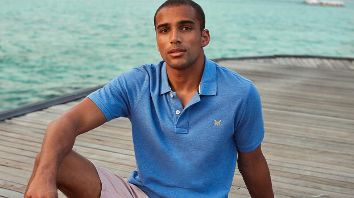 Casual Dressing For Him Casual dressing is made easy with our laid-back staples and easy-to-wear pieces for him. Think: polo shirts, V-neck jumpers, cargo shorts and lightweight gilets from Crew Clothing, Weird Fish and friends.
