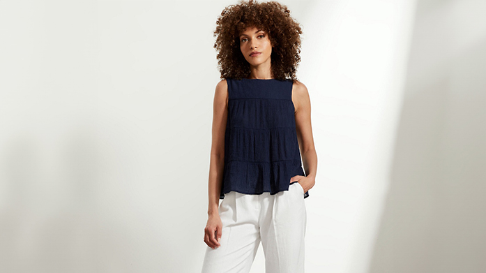 Women's Capsule Wardrobe Curate a chic capsule wardrobe with Levi's®, Reiss, Phase Eight and Jigsaw. Shop linen-blend tops, wide-leg jeans, logo sweats and more essential style picks. Trousers from £29.