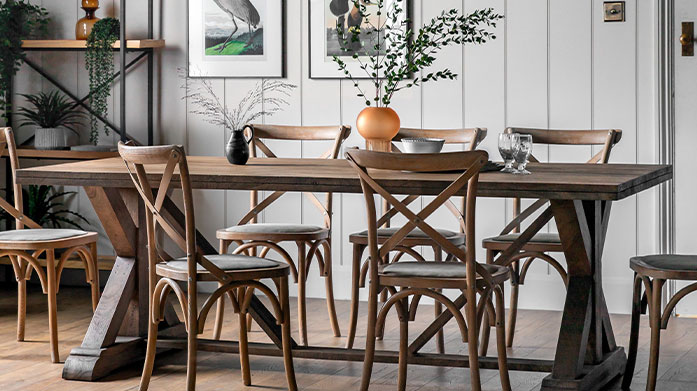 The Living & Dining Furniture Collection by Gallery Living Gather your guests for brunch, dinner or cocktails with Gallery Living's sofas, dining chairs and bar stools. Shop a size & shape for every living space.