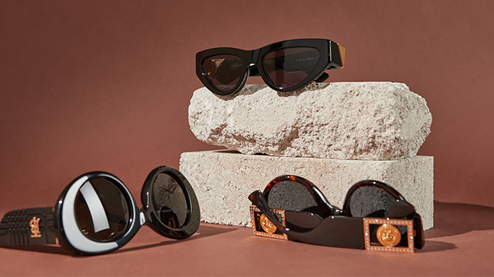 Versace And Prada Sunglasses Sunglasses don't get more glamorous than these Prada & Versace styles. Shop now with up to 60% off RRP.