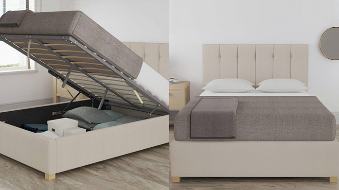 Aspire Storage Ottoman Beds Enhance your bedroom aesthetic with Aspire’s luxury range of Ottoman beds. With hidden under-bed storage. Hand upholstered by Aspire’s skilled craftsmen for great comfort.