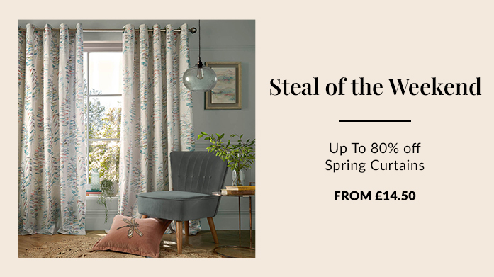 Up To 80% Off Spring Curtains