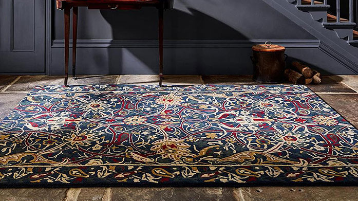 Designer Rugs & Doormats: Morris & Co & More Maximum style, minimal maintenance. Browse designer rugs from Sanderson, Harlequin and Morris & Co.