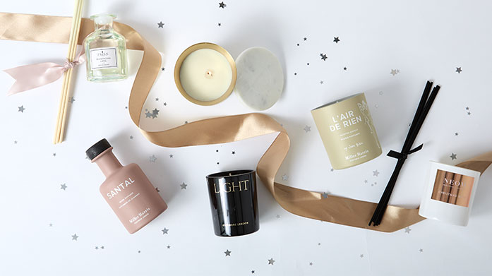 Candles & Diffusers  From fruity to floral scents, indulge in the fragrance notes that evoke spring. Explore luxury candles and diffusers from NEOM, Sandy Bay London and Evermore London.