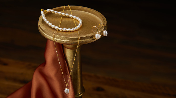 Pearls Of Perfection Shop our finest edit of freshwater pearls. Each piece of jewellery is beautifully crafted with a unique charm for an elegant look.