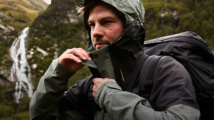 Get Outdoors For Him For a summer spent outside, shop comfy tracksuits, quarter-zip fleeces and rainproof accessories from Jack Wolfskin, Geographical Norway and friends.