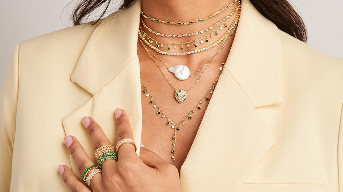 New Jewellery New Me By Liv Oliver Spring jewels, sorted! Invest in timeless, longlasting jewellery from Liv Oliver. Find gemstone necklaces, vibrant earrings and 18K gold plated bracelets.