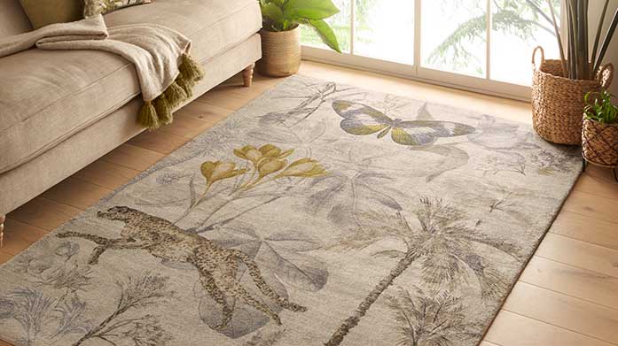 Designer Rugs By Calvin Klein, Clarke & Clarke & More Add a touch of comfort and contrast to your interior space. Choose from our great array of designer rugs from Calvin Klein, Clarke & Clarke and friends.