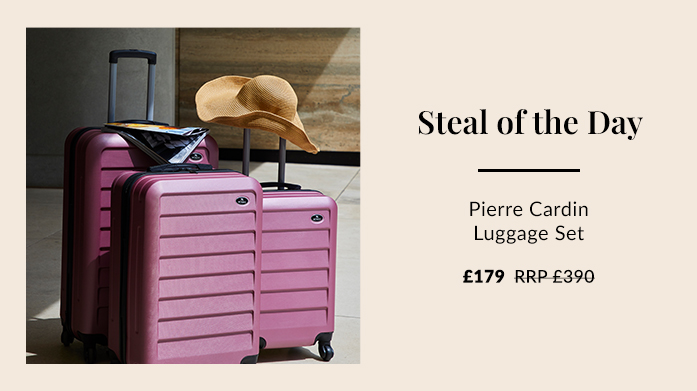 Steal Of The Day: Pierre Cardin Luggage