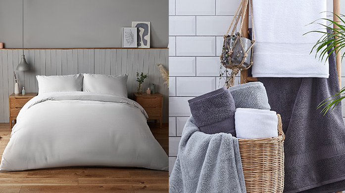 Silentnight Bed Linen & Towels Browse through soft shades of grey, pink, sage and cream inside this bedding and towel sale. Exclusively from Silentnight.