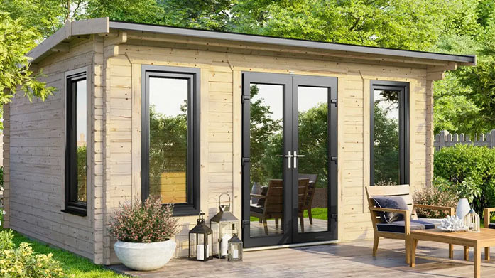 Power: Sheds & Garden Rooms Welcome to our shed & garden room sale, featuring huge savings on bike sheds, log cabins, summer houses and more. 