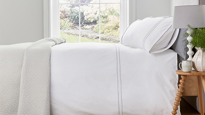 Up to 70% Off: Premium White & Neutral Bedding