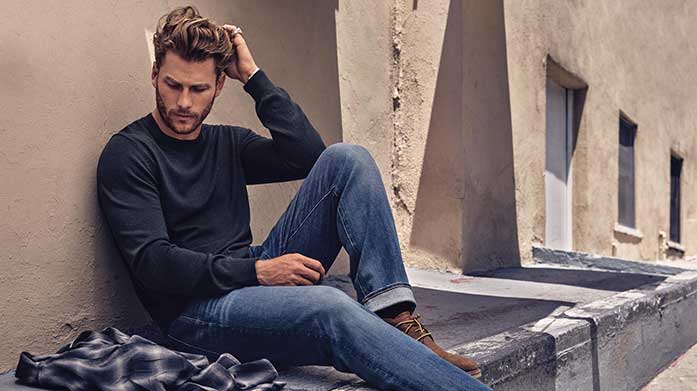 Premium Jeans For Him Explore the denim experts: Levi's®, Replay and 7 For All Mankind for on-trend jeans for him. Find every fit, stretch and style for him. Jeans from £29.