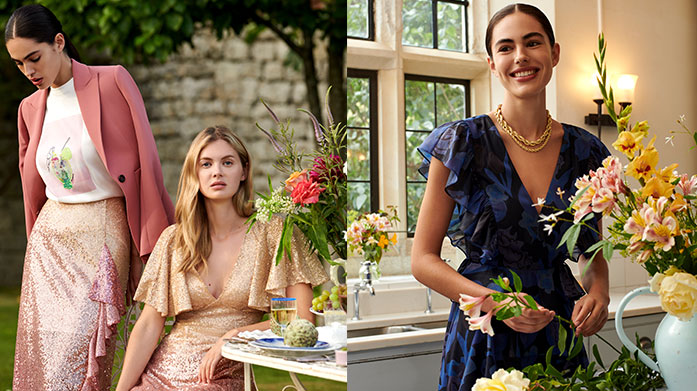 Ted Baker for Her Heritage brand Ted Baker sets the standard for office & events dressing with premium fabrics, sleek silhouettes and their signature summery prints. Shop Ted Baker trousers, dresses and blouses today.