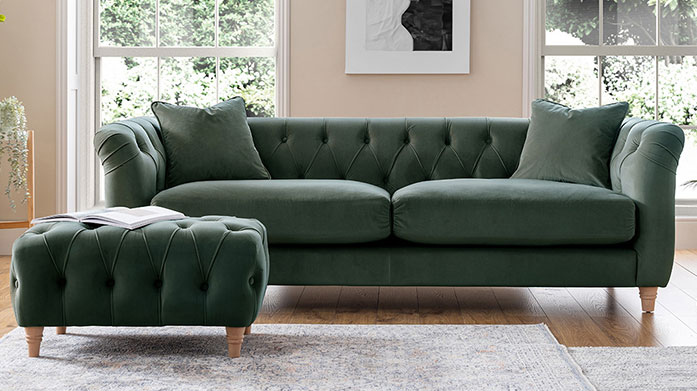 The Great Sofa Company Create a comfortable, sociable space with The Great Sofa Company. Shop new shades especially for spring across sofas, armchairs and footstools.
