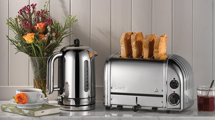 Dualit: The Kitchen Icons Dualit has been designing kitchen appliances for over 70 years. Shop British-made toasters, kettles, coffee machines and mini ovens, designed to last a lifetime.