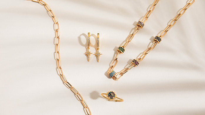 The Perfect Present: Jewellery By Elika Now trending: dainty chains, teardrop studs and tennis anklets from Elika. Shop now for the perfect Christmas gift.